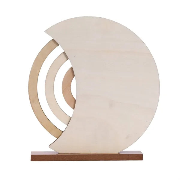Wooden Creative Perpetual Calendar Decorative Desk Gift