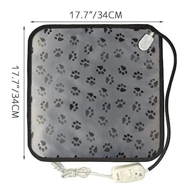 Electric Heating Pad for Pets - Soft & Safe