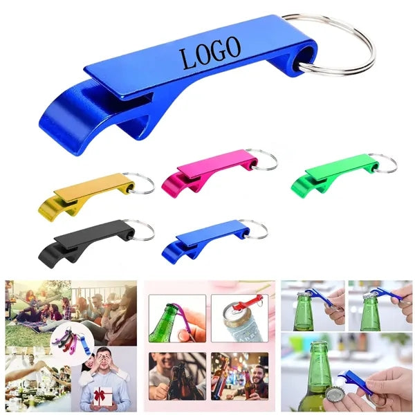 Durable Metal Keyring Bottle Opener