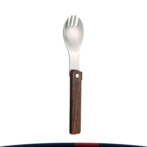 Tastro Black Walnut Handle Stainless Steel Folding Cutlery