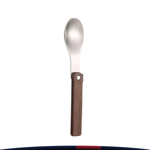 Tastro Black Walnut Handle Stainless Steel Folding Cutlery