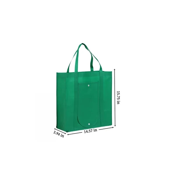 Foldable non-woven fabric bag