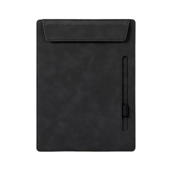 A4 Leather Magnetic Folder Board Writing Pad With Pen Slot