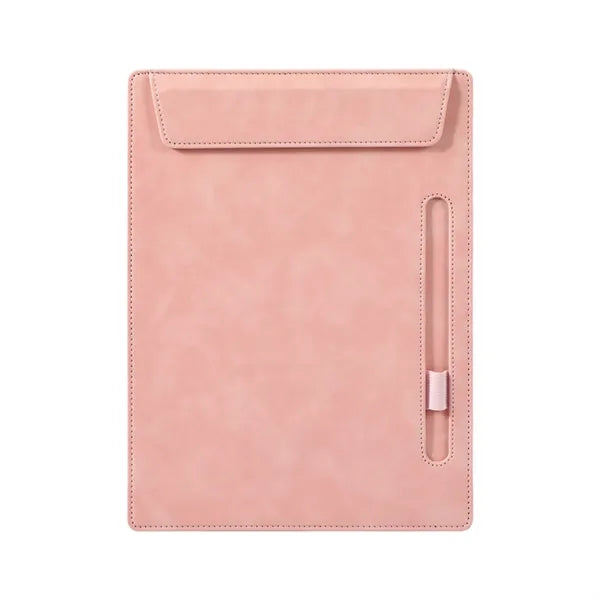 A4 Leather Magnetic Folder Board Writing Pad With Pen Slot