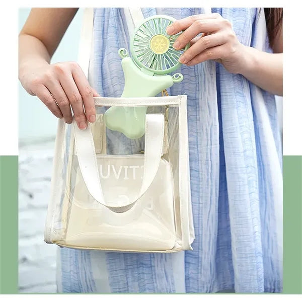 Personal Necklace Mini Fan 300mAh Hands-Free USB 3 Settings