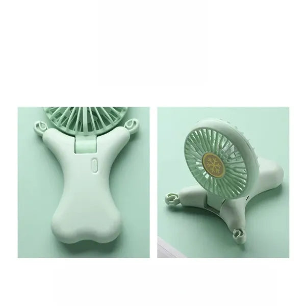 Personal Necklace Mini Fan 300mAh Hands-Free USB 3 Settings