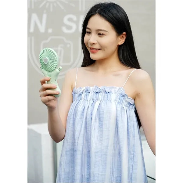 Personal Necklace Mini Fan 300mAh Hands-Free USB 3 Settings