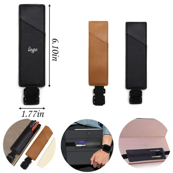 Adjustable Elastic Band Pen Holder for Notebooks Bookmarks