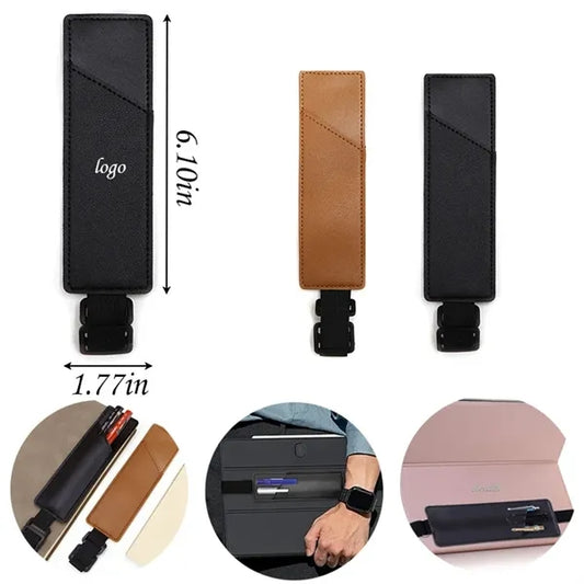 Adjustable Elastic Band Pen Holder for Notebooks Bookmarks
