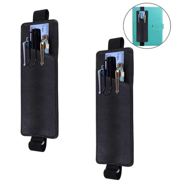 Adjustable Elastic Band Pen Holder for Notebooks Bookmarks