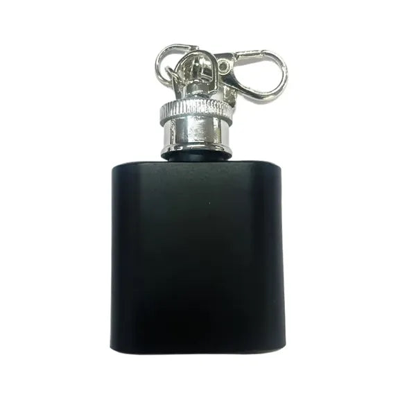 1Oz Mini Stainless Steel Flask Key Chain