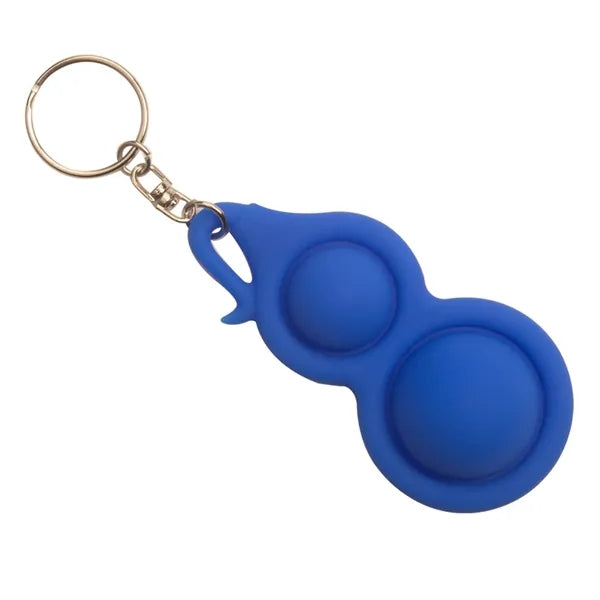 Dimple Gourd Shape Key Chain Fidget Toy