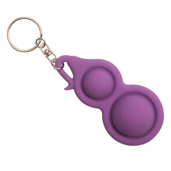 Dimple Gourd Shape Key Chain Fidget Toy