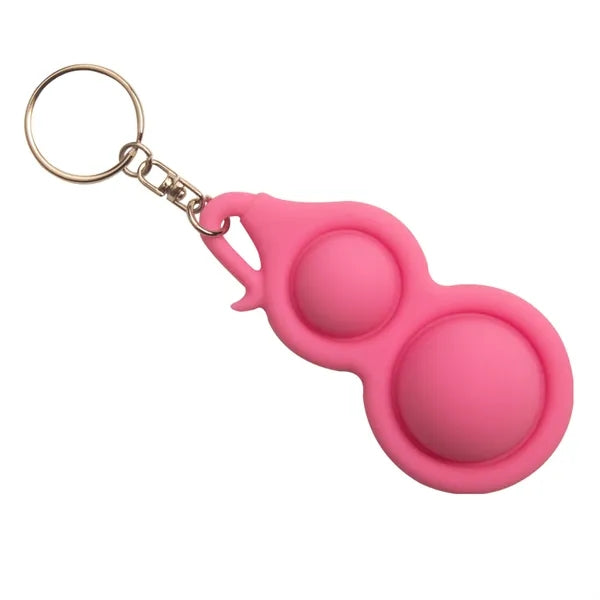 Dimple Gourd Shape Key Chain Fidget Toy