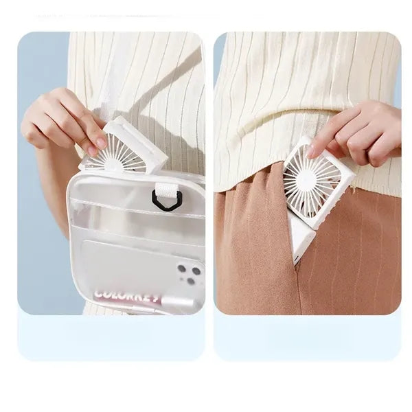 Portable Handheld Fans for Gifts 800 mAh USB Rechargeable