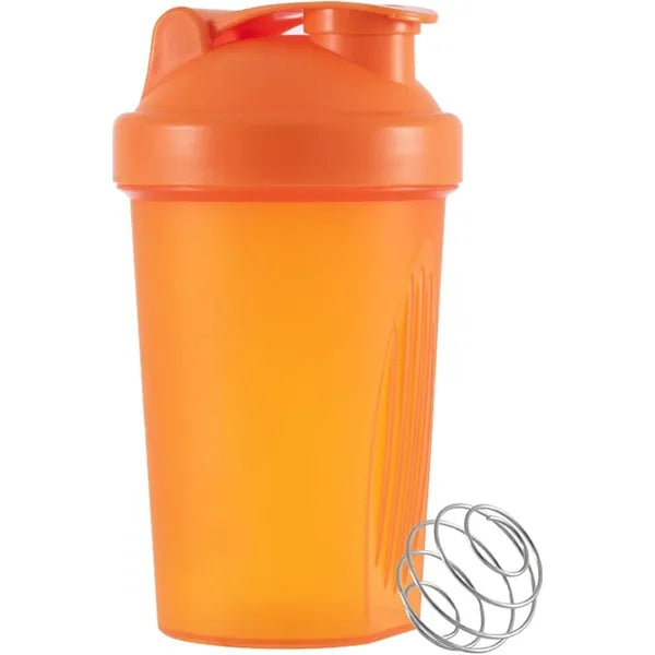 13oz BPA Free Shaker Bottle Protein Whisk Ball PP Shakes Cup