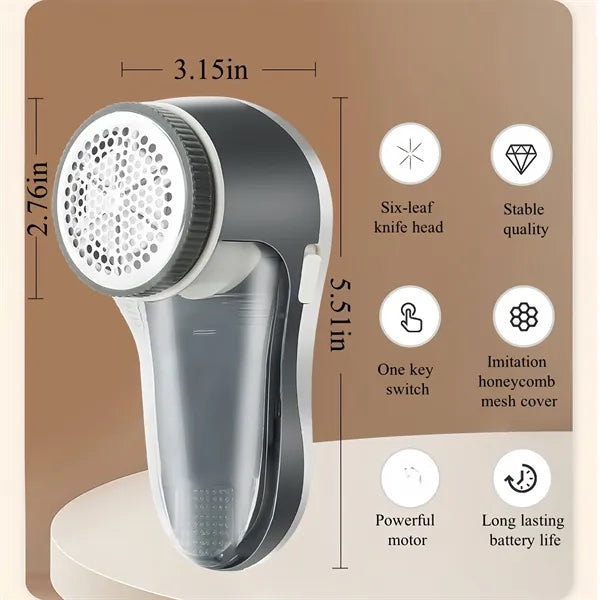 Fabric Shaver With Mesh & Visual Storage Free Shipping