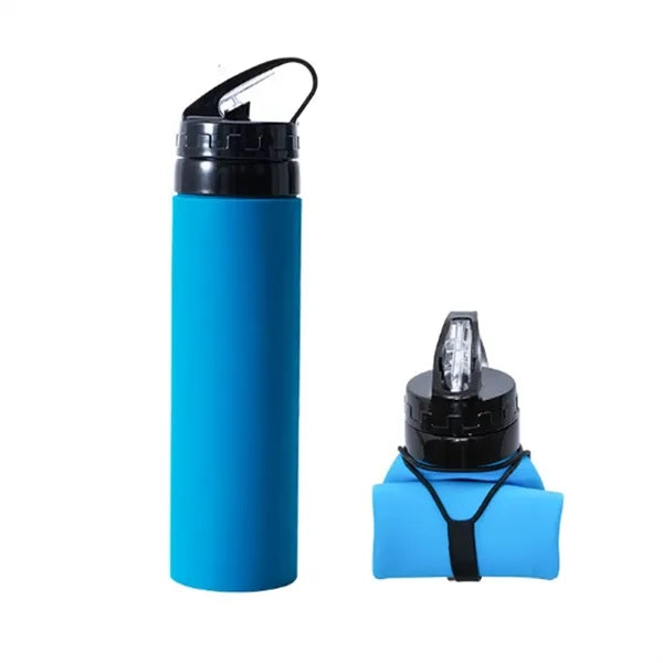 Silicone foldable water bottle