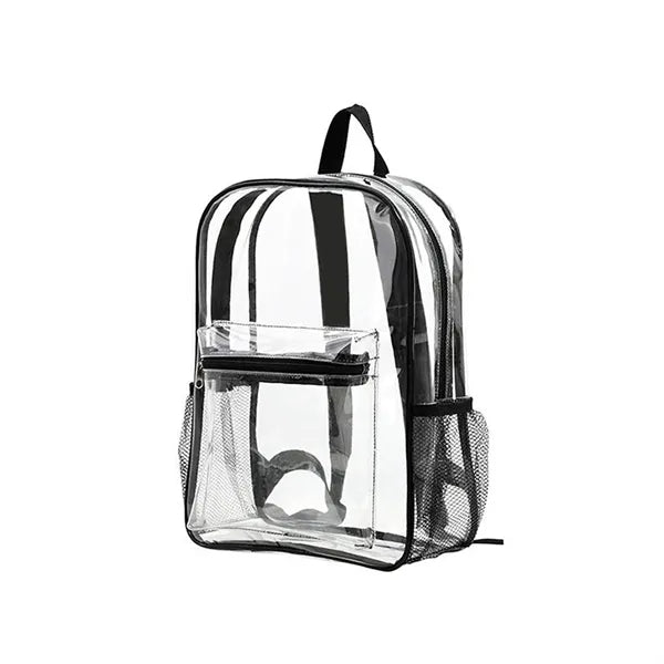 PVC Clear Backpack Heavy Duty with Padded Straps