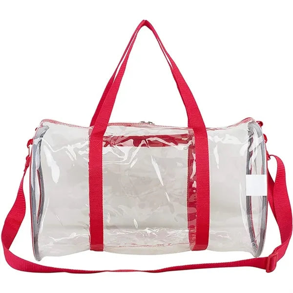 Large Clear Soft Gym Duffel Bag