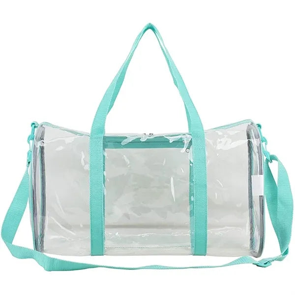 Large Clear Soft Gym Duffel Bag