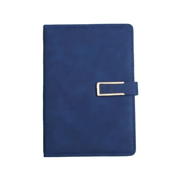 Soft-Touch Suede Leather Magnetic Business Notebook