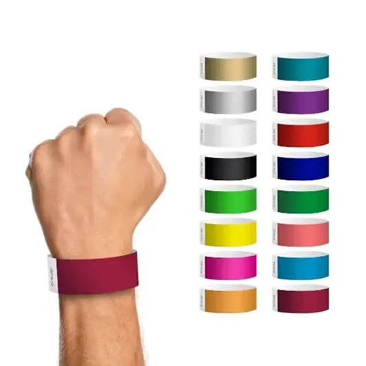 3/4'' Disposable Paper Wristbands for Events