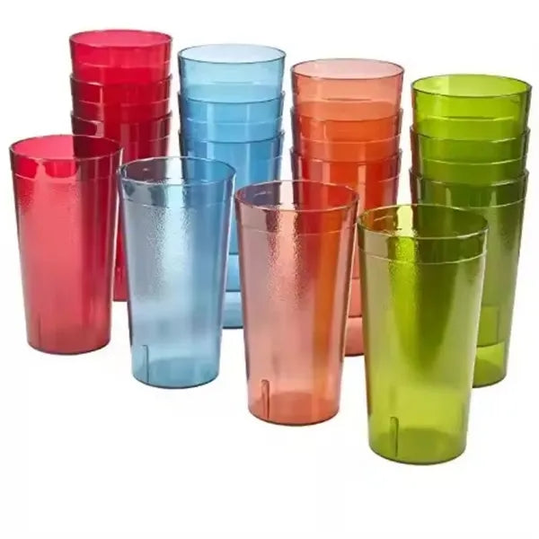 12 oz Plastic Restaurant-Style Tumblers