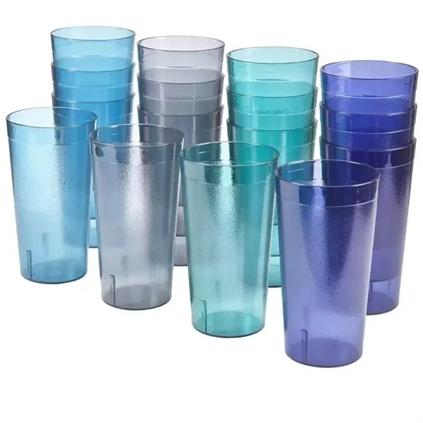 12 oz Plastic Restaurant-Style Tumblers
