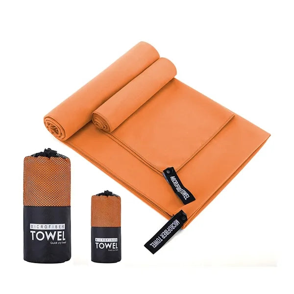 Quick Dry Sand Free Microfiber Towel with Travel Pouch