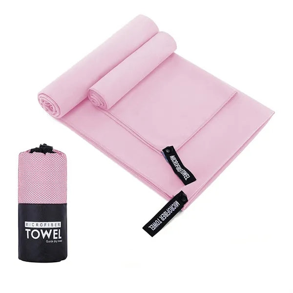 Quick Dry Sand Free Microfiber Towel with Travel Pouch