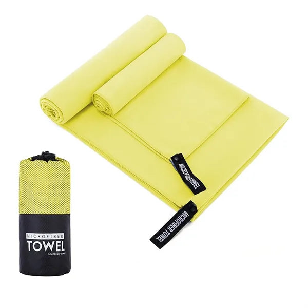 Quick Dry Sand Free Microfiber Towel with Travel Pouch