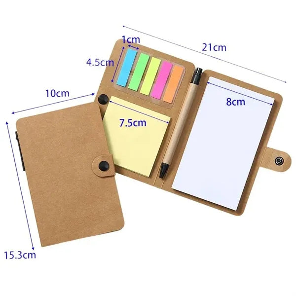 Sticky Note Set W/ Pen