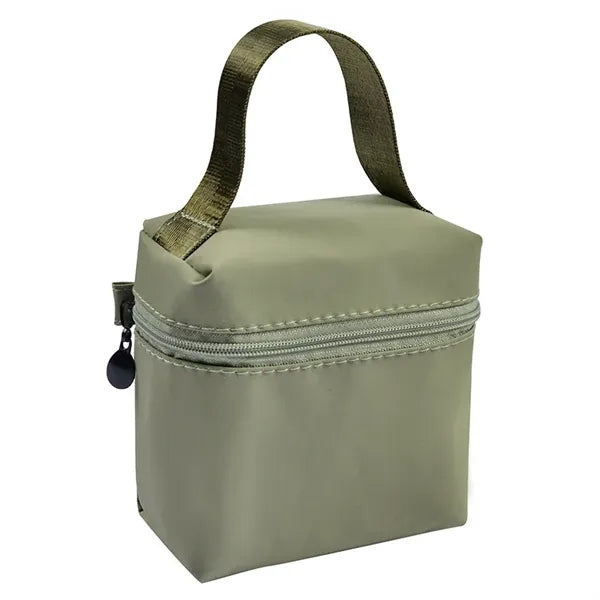 Waterproof Nylon Cosmetic Zipper Toiletry Mini Makeup Bag
