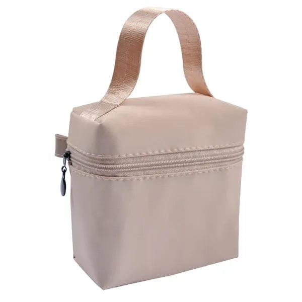 Waterproof Nylon Cosmetic Zipper Toiletry Mini Makeup Bag