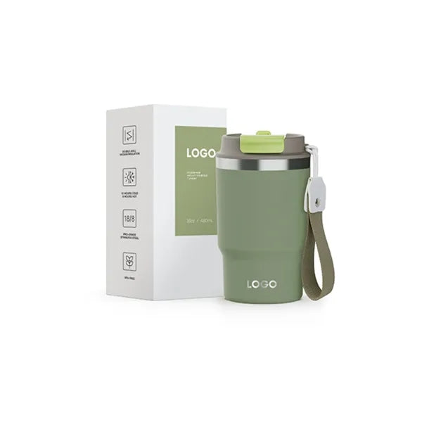 16 oz Stainless Steel Vacuum Coffee Mug