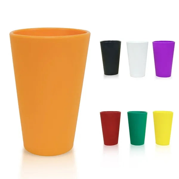 16oz Food-grade Environmental Protection Silicone Drink Cup