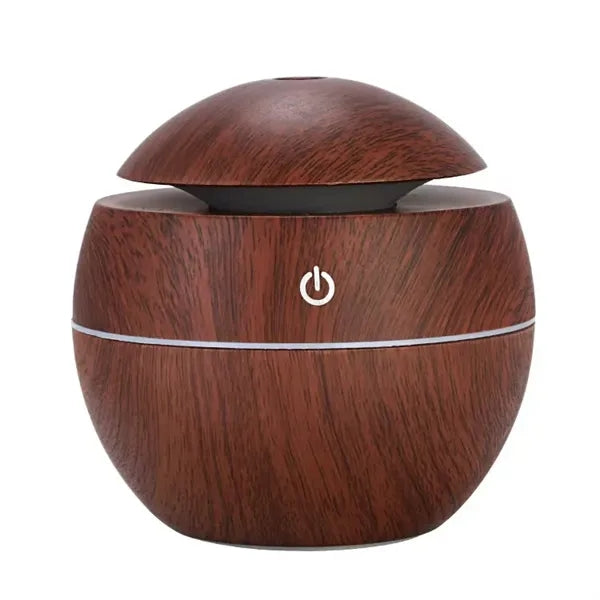 Light Wooden Grain Ultrasonic Humidifier Aromatherapy