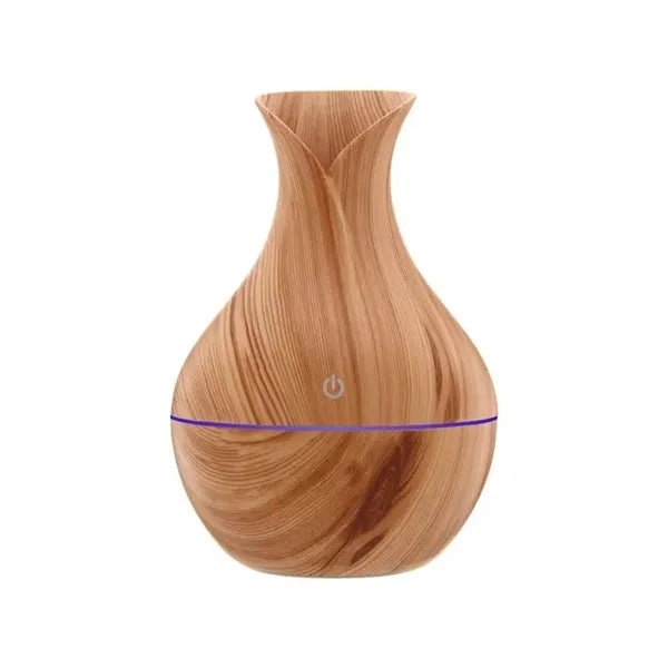 Light Wooden Grain Ultrasonic Humidifier Aromatherapy