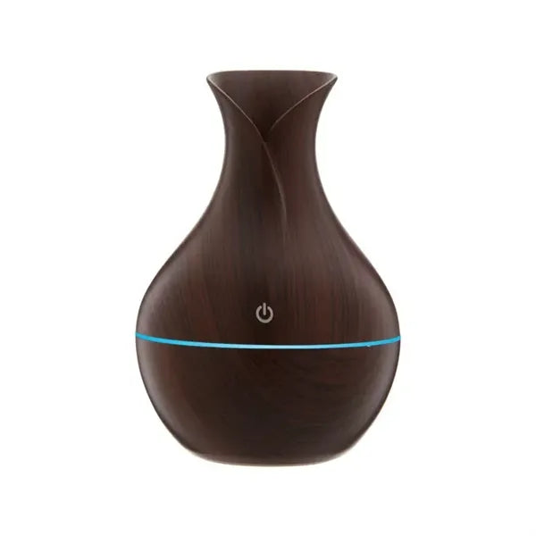Light Wooden Grain Ultrasonic Humidifier Aromatherapy