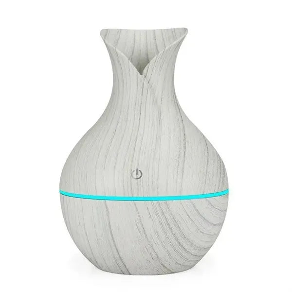 Light Wooden Grain Ultrasonic Humidifier Aromatherapy