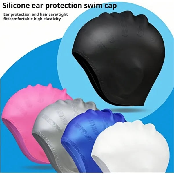 Silicone Non-Slip Swim Cap