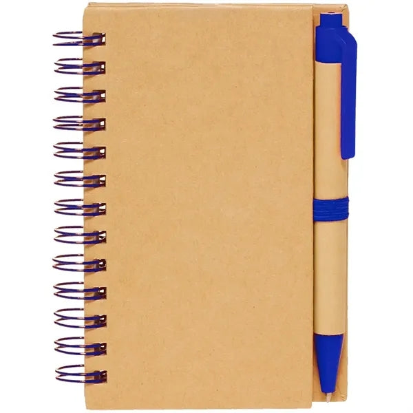 Recycled Spiral Notebook W/ Pen