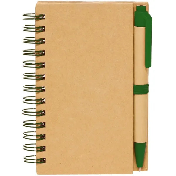 Recycled Spiral Notebook W/ Pen