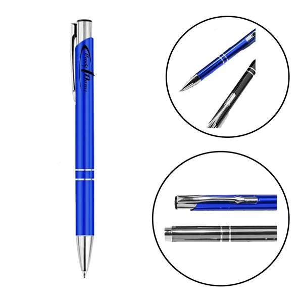Soft Touch Ballpoint Pen with Stylus Tip