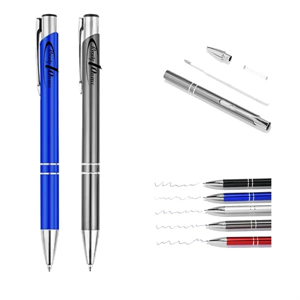 Soft Touch Ballpoint Pen with Stylus Tip
