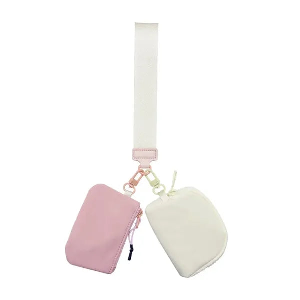Mini Around Dual Pouch Wristlet