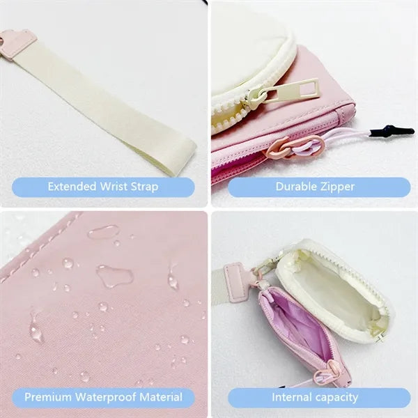 Mini Around Dual Pouch Wristlet