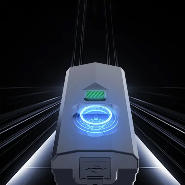 Anti-Glare LED Bicycle Lights With Igh-Capacity Battery