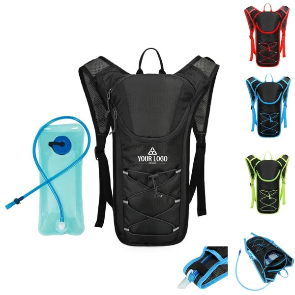 Lightweight backpack with 2L hydration Bladder